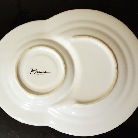 Rosanna, Tres Chic, Snack Plates & Cups - Picture 3 of 6